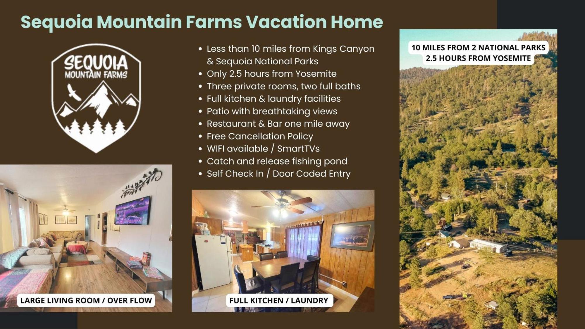 Campground At Sequoia Mountain Farms - Bring Your Own Tent Or Rv - No Bedrooms Or Beds Provided Miramonte Kültér fotó